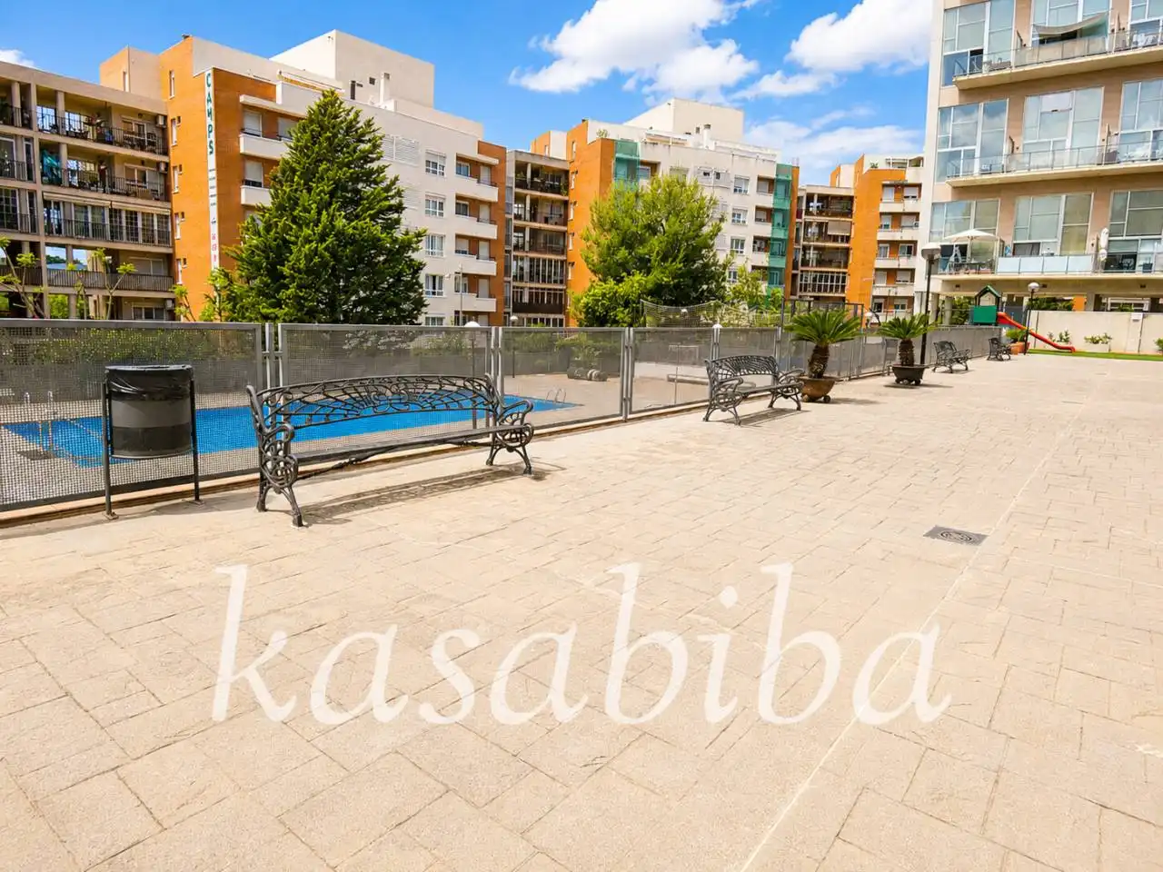 Terrasse von Wohnung zum Verkauf in Paterna mit Klimaanlage, Heizung und Terrasse