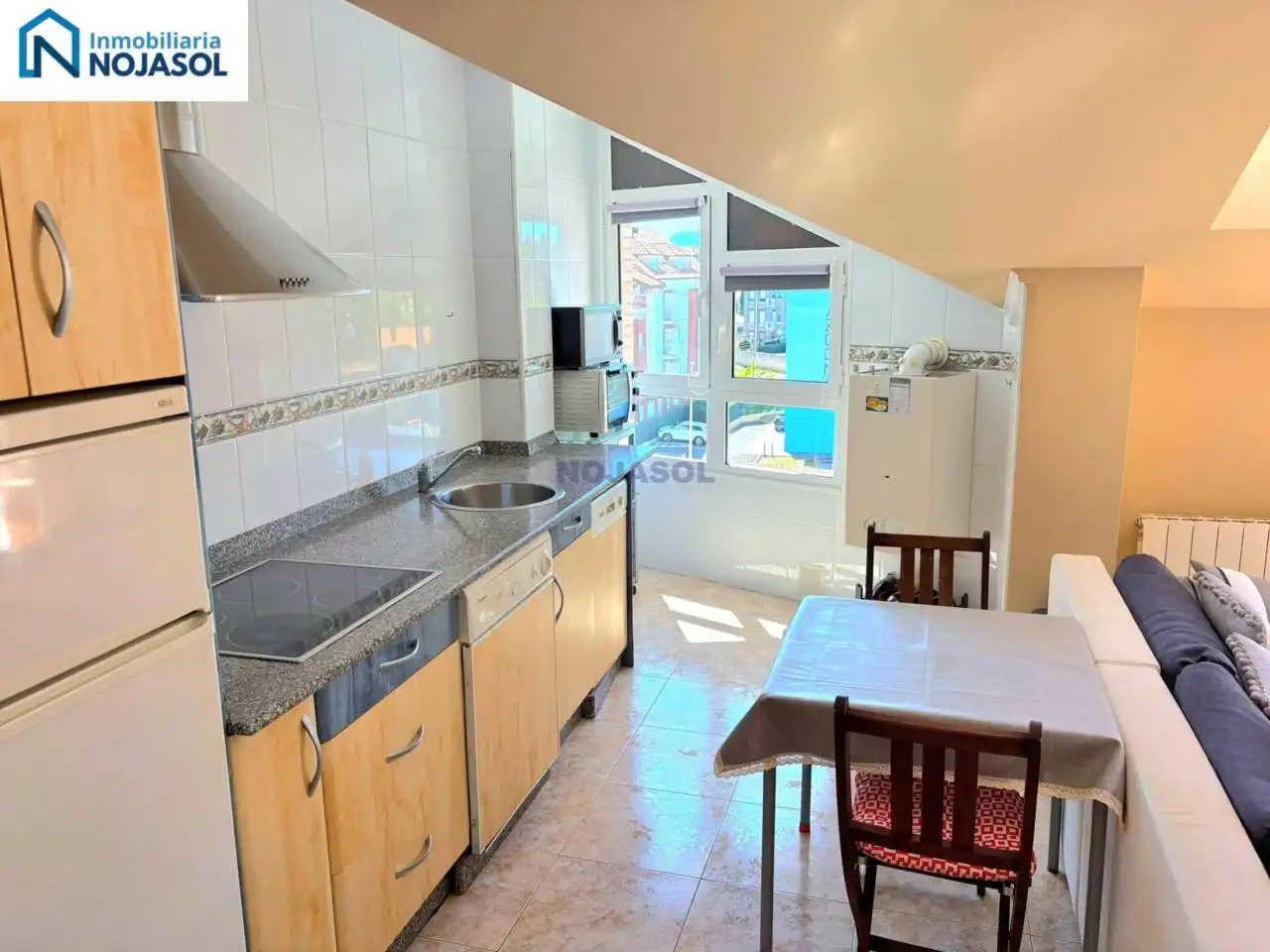 Küche von Wohnung zur Miete in Noja mit Heizung, Terrasse und Möbliert