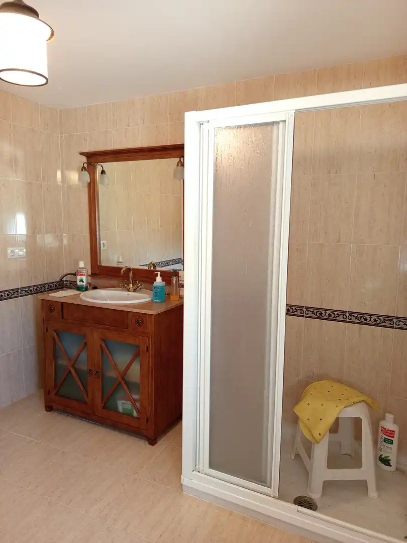 Bany de Casa o xalet en venda en Dehesa de Romanos  amb Calefacció, Parquet i Traster