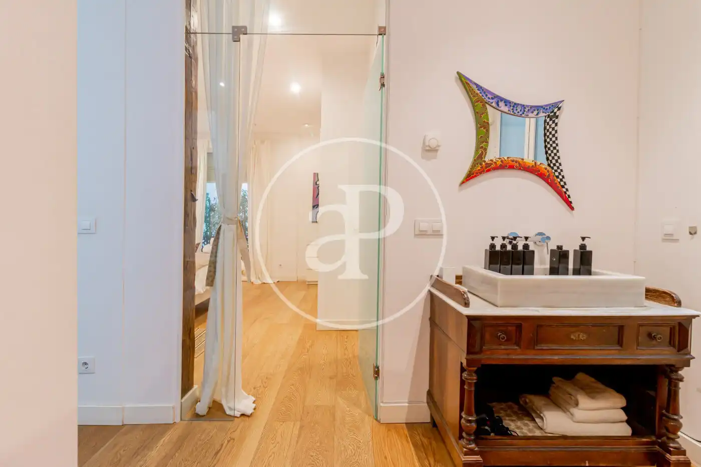 Wohnung zur Miete in Madrid mit Klimaanlage, Heizung und Möbliert