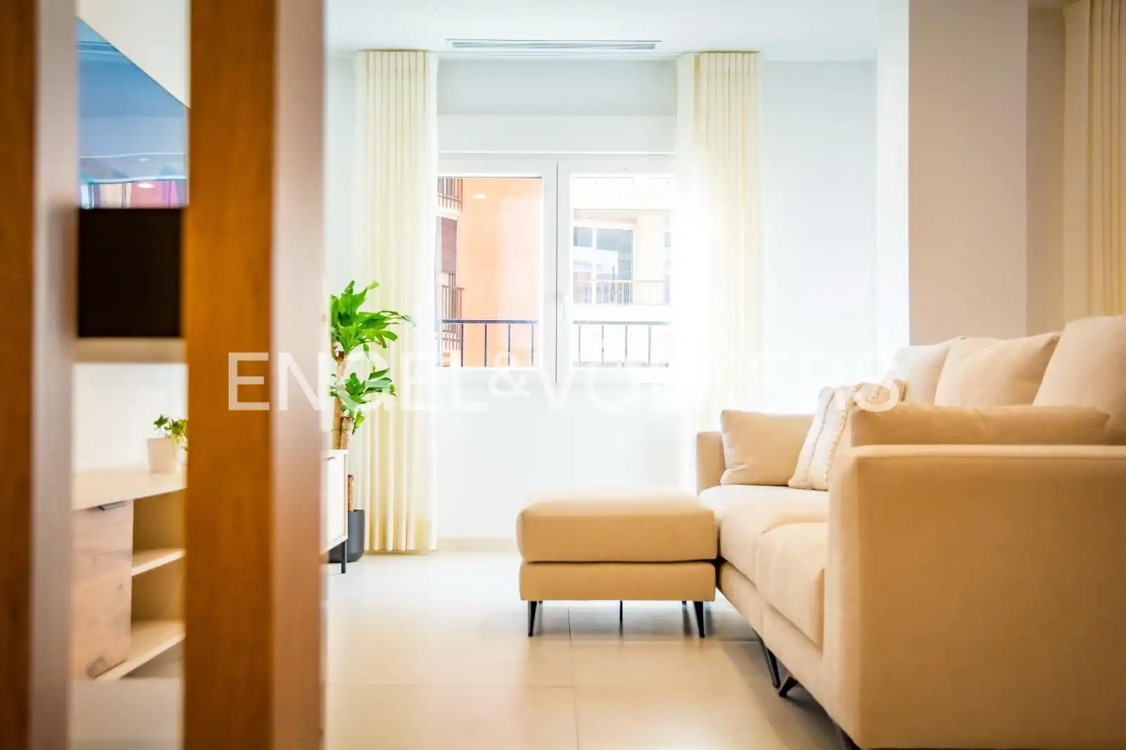 Living room of Apartments for rent in Dénia  with Air Conditioner, Heating and Terrace