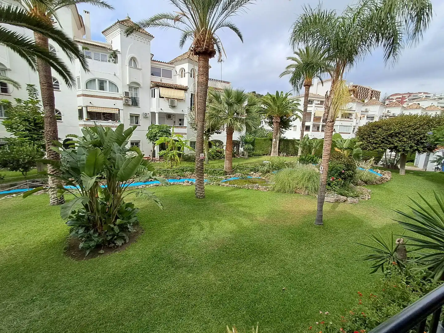 Garten von Wohnungen zur Miete in Benalmádena mit Klimaanlage, Terrasse und Möbliert