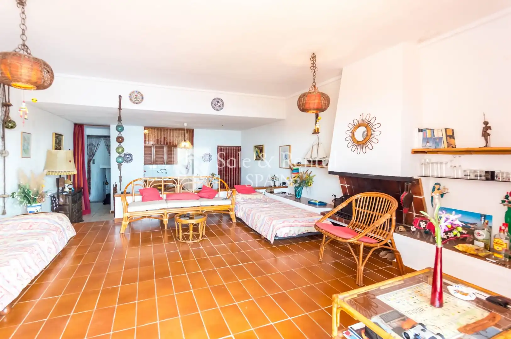 Wohnzimmer von Wohnung zum Verkauf in Tossa de Mar mit Terrasse