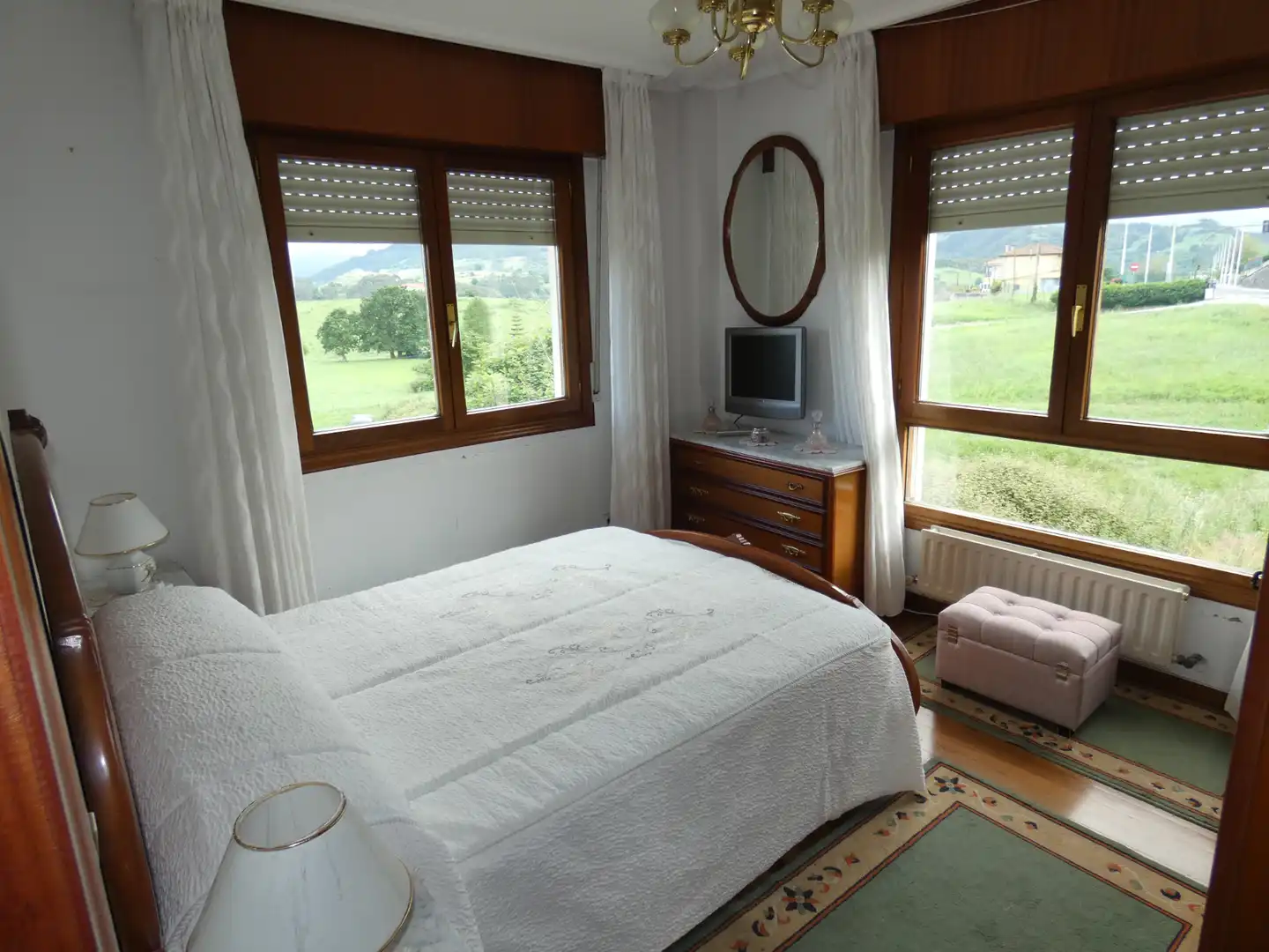 Schlafzimmer von Haus oder Chalet zum Verkauf in Bárcena de Cicero mit Heizung, Privatgarten und Möbliert