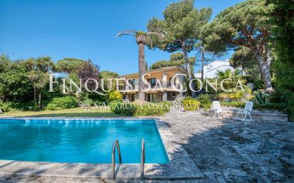 Exterior view of House or chalet for sale in Castell-Platja d'Aro  with Air Conditioner, Terrace and Swimming Pool