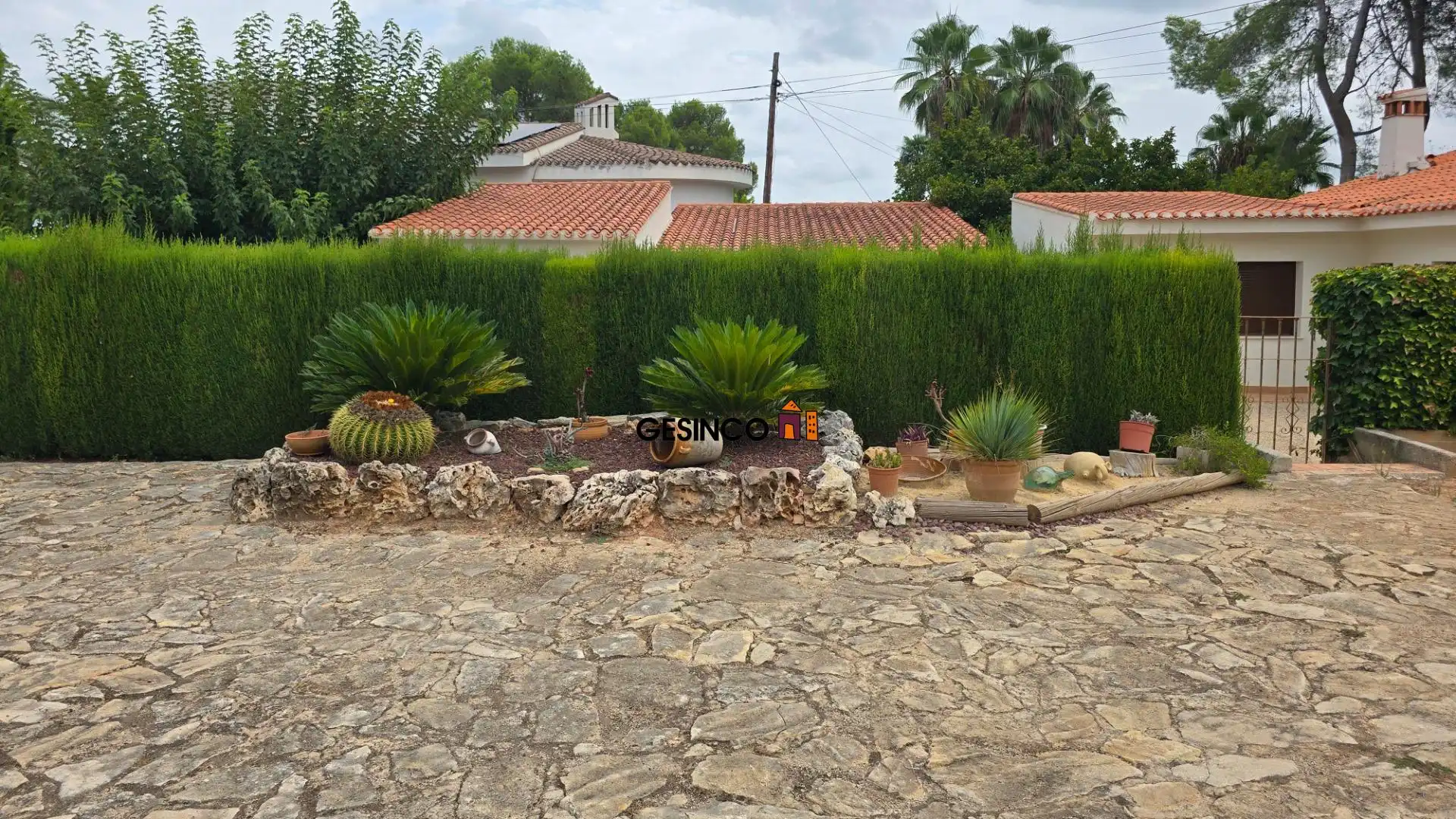 Garden of Houses for sale in Ontinyent  with Air Conditioner, Private garden and Storage room
