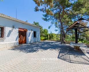 Exterior view of Country house for sale in Cofrentes  with Terrace, Swimming Pool and Balcony