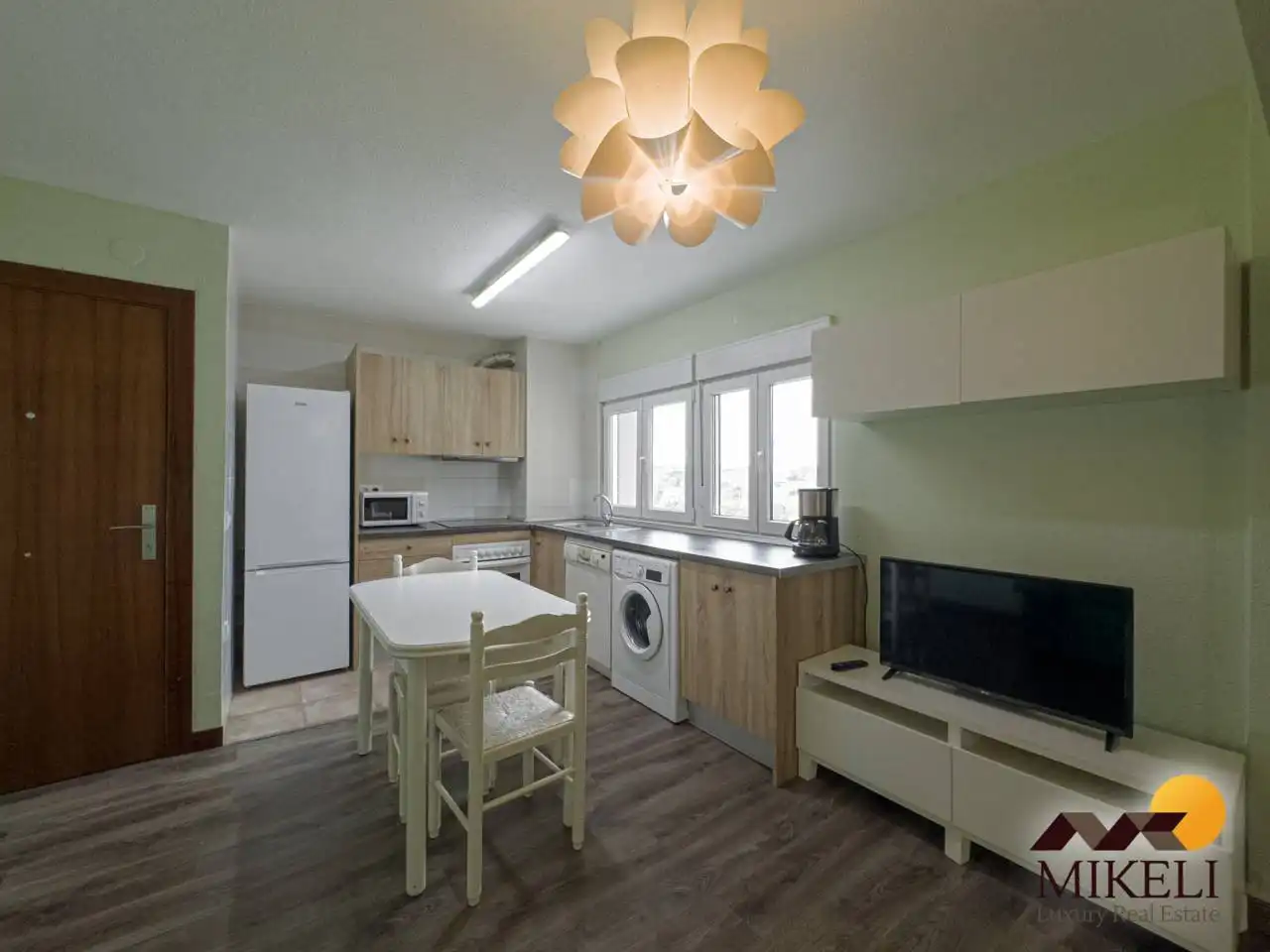 Küche von Wohnung zur Miete in Santander mit Heizung, Terrasse und Möbliert