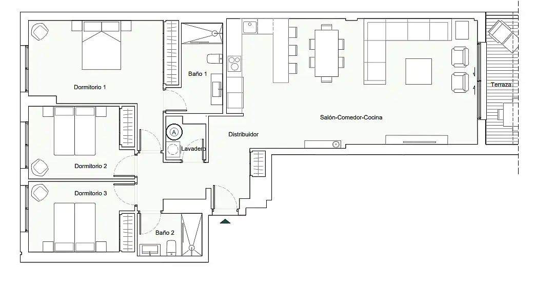 Apartament amb ascensor en venda a Estepona Pueblo, imagen 20