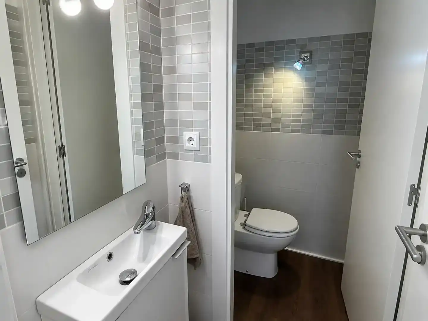 Bathroom of Duplexes for sale in El Papiol  with Air Conditioner and Heating