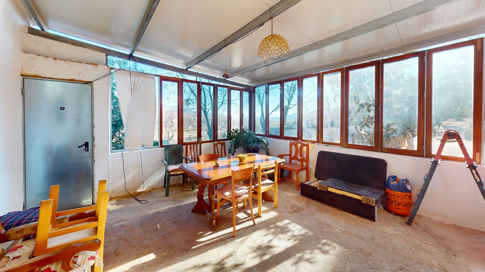 Esszimmer von Country house zum Verkauf in Fiñana mit Klimaanlage, Privatgarten und Terrasse