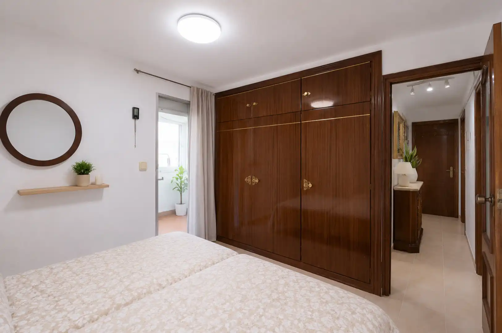 Schlafzimmer von Wohnung zum Verkauf in Madrid mit Klimaanlage, Heizung und Terrasse