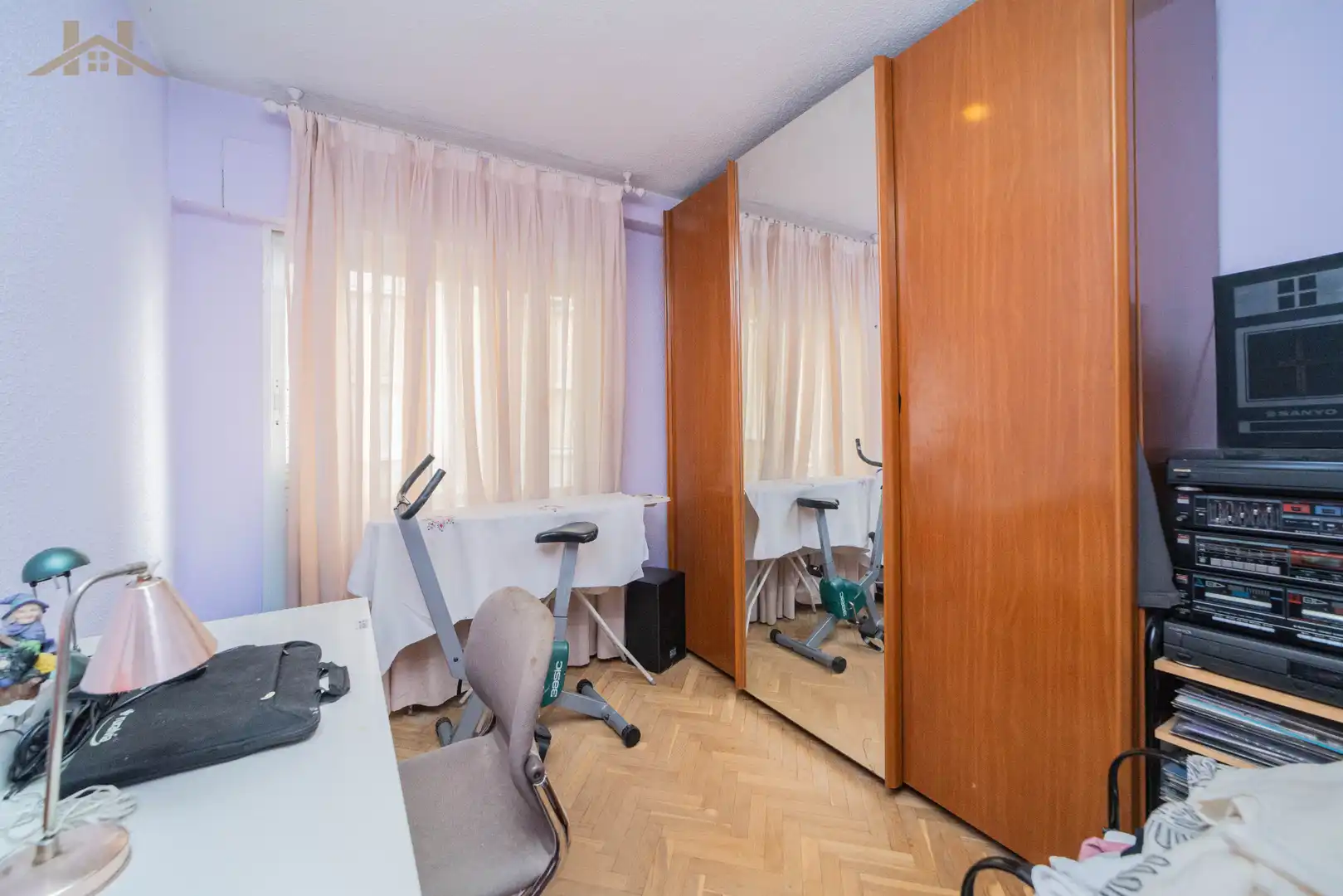 Bedroom of Flat for sale in Móstoles  with Air Conditioner, Heating and Terrace