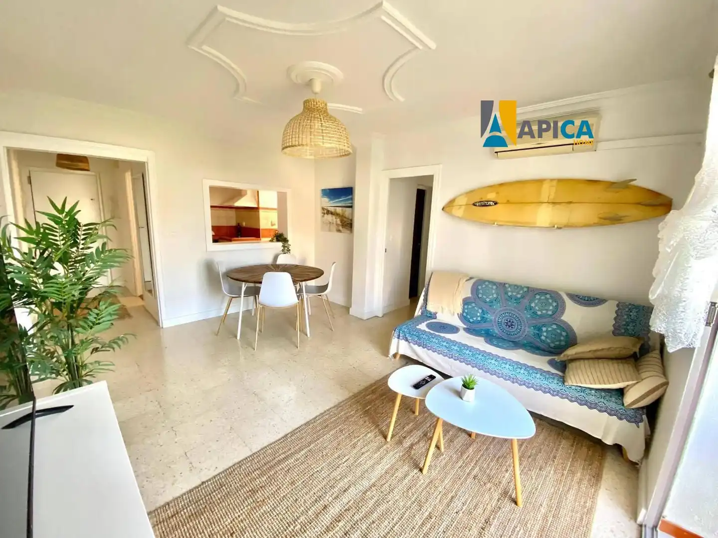 Wohnzimmer von Wohnung zum Verkauf in Chiclana de la Frontera mit Terrasse und Möbliert