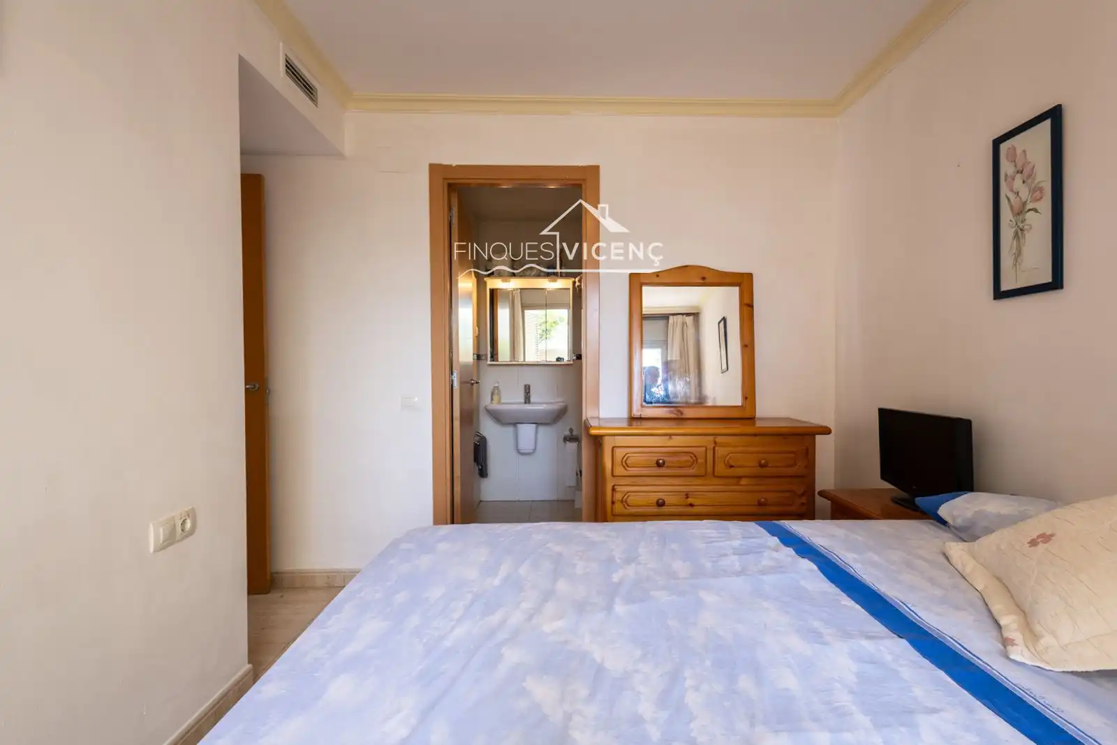 Schlafzimmer von Wohnung zum Verkauf in Calafell mit Klimaanlage, Heizung und Terrasse