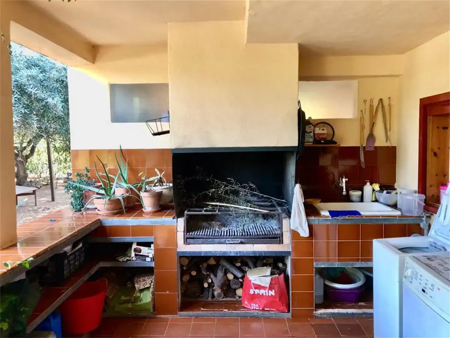 Cuina de Casa o xalet en venda en L'Alcora amb Piscina i Balcó