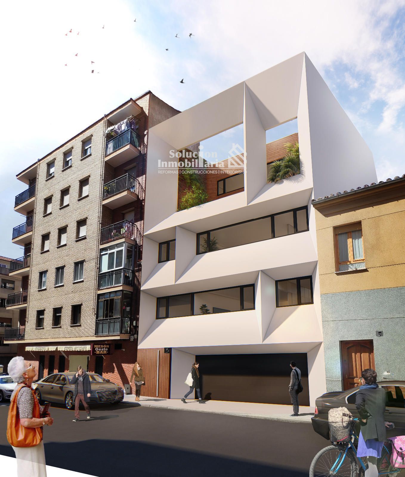 Vista exterior de Àtic en venda en Salamanca Capital amb Calefacció, Terrassa i Traster