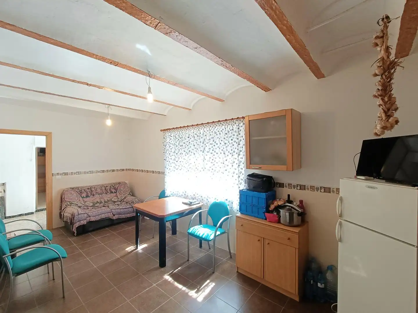 Sala de estar de Casa adosada en venta en Puerto Lápice con Calefacción y Balcón