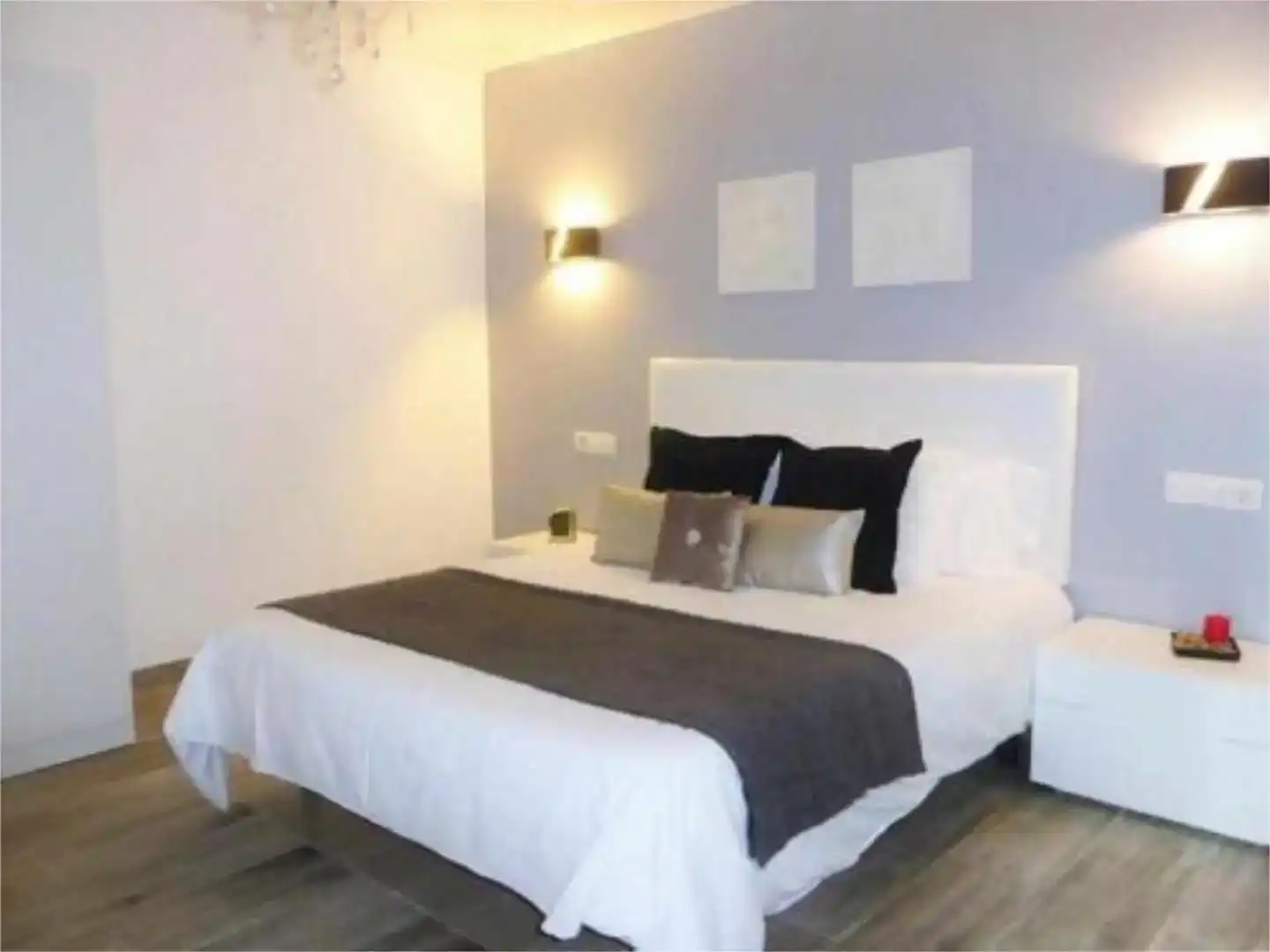 Dormitori de Apartament de lloguer en La Oliva amb Aire condicionat