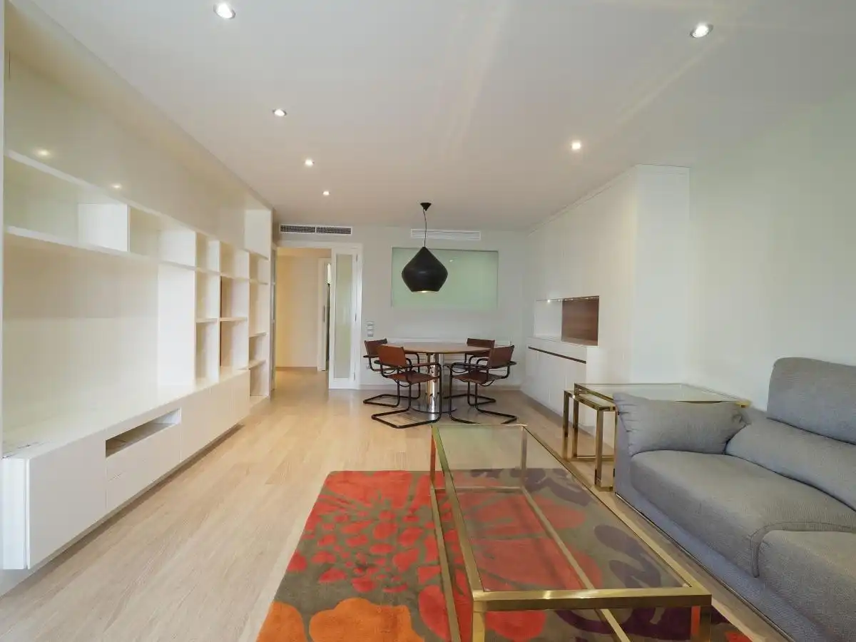 Wohnzimmer von Wohnung zur Miete in Reus mit Klimaanlage, Heizung und Parkett