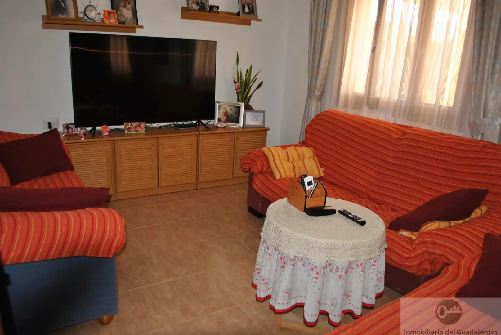 Living room of Houses for sale in Lorca  with Air Conditioner, Storage room and Furnished