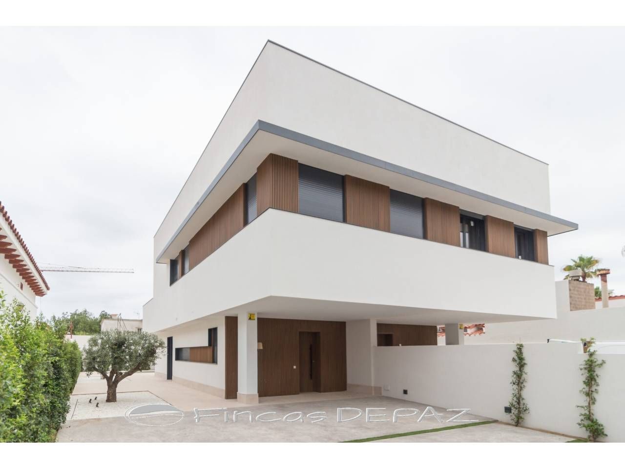 Vista exterior de Casa o xalet en venda en Castelldefels amb Aire condicionat, Calefacció i Jardí privat
