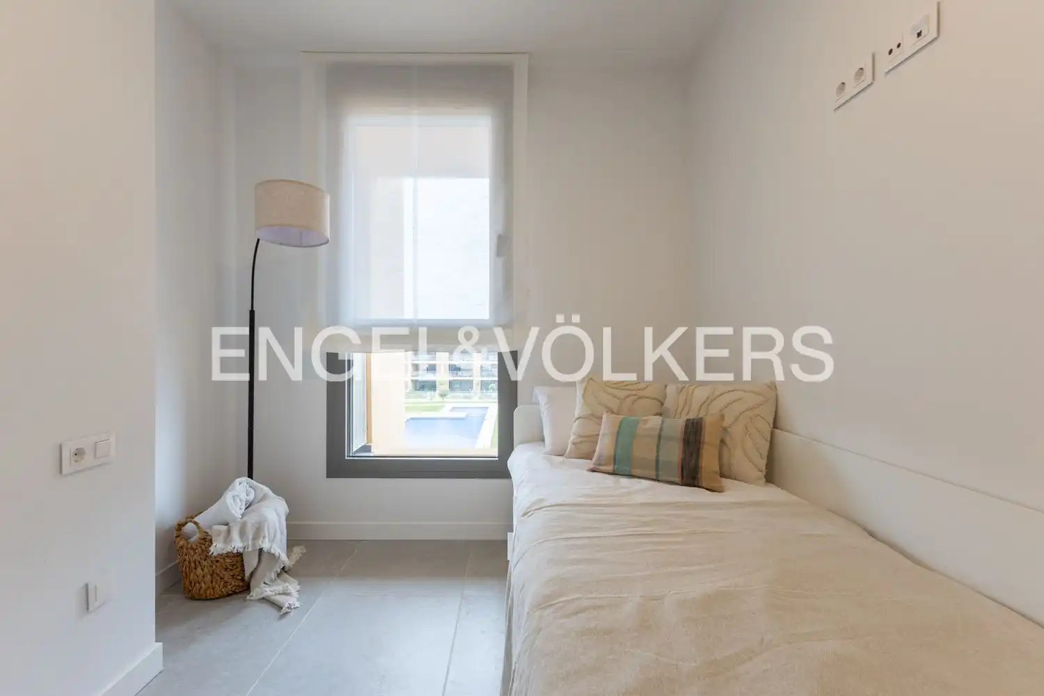 Schlafzimmer von Wohnung zur Miete in Dénia mit Klimaanlage, Heizung und Privatgarten