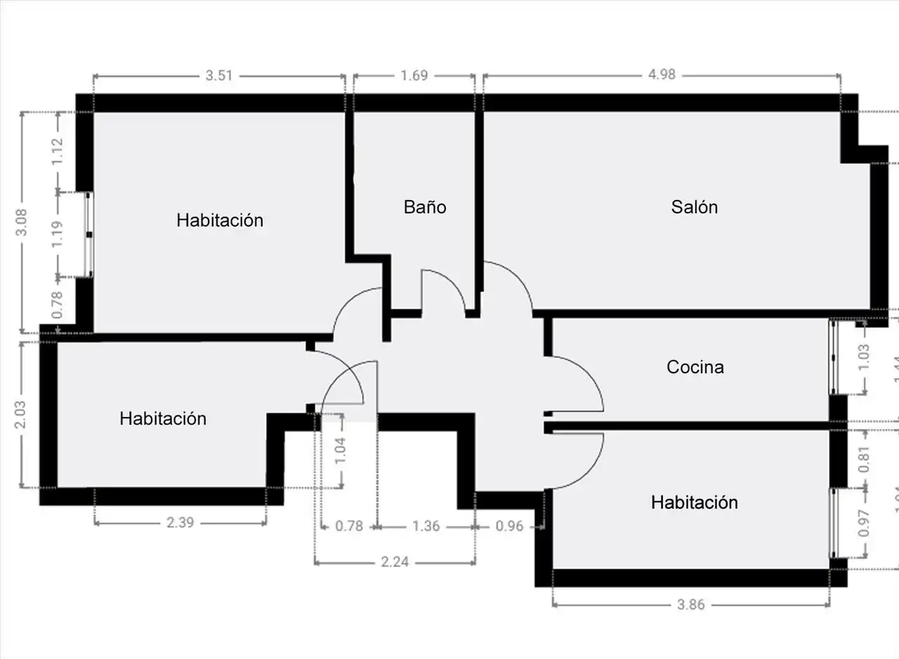 Flat for sale in Madrid