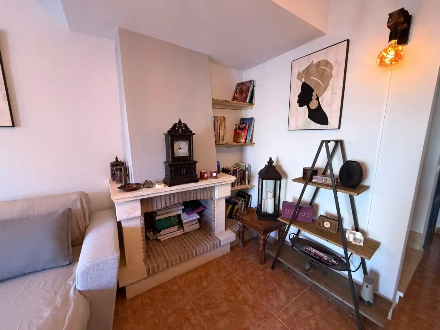 Sala de estar de Casa adosada en venta en Orihuela con Aire acondicionado, Terraza y Trastero