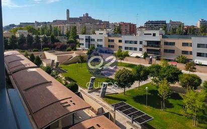 Exterior view of Flat to rent in  Lleida Capital  with Air Conditioner, Heating and Parquet flooring