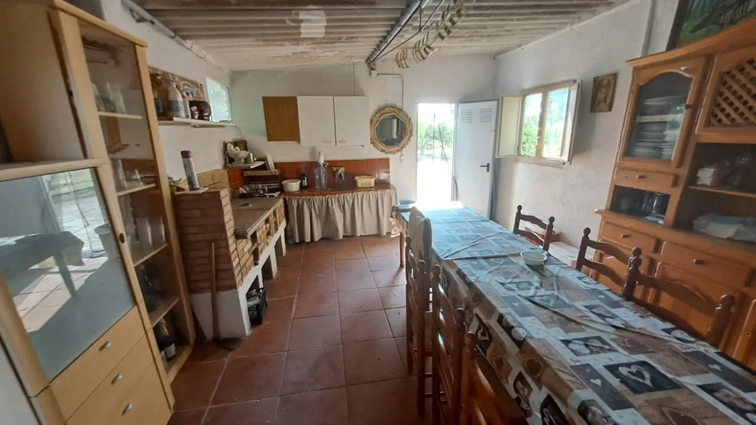 Cocina de Finca rústica en venta en Constantí