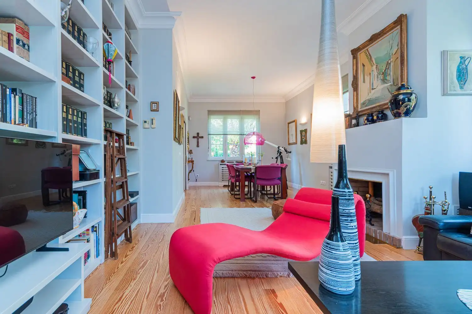 Sala d'estar de Casa o xalet en venda en Madrid amb Aire condicionat, Calefacció i Traster