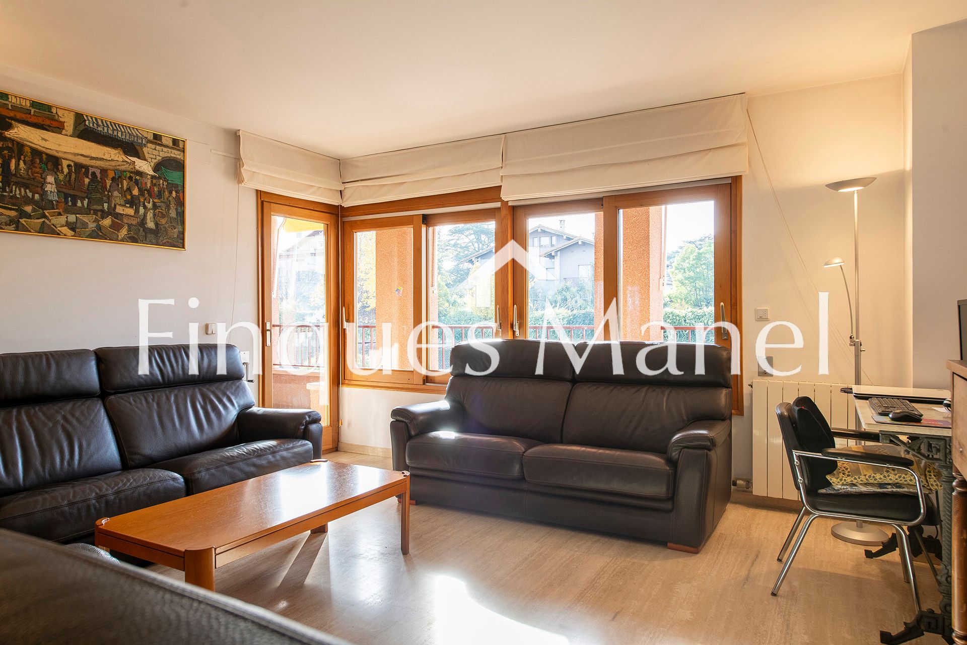 Sala d'estar de Dúplex en venda en Banyoles amb Aire condicionat, Calefacció i Terrassa