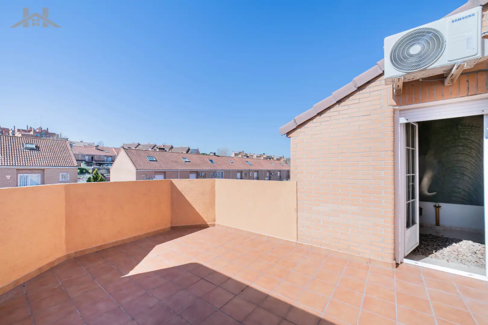 Terrace of Detached homes for sale in Móstoles  with Air Conditioner, Heating and Private garden