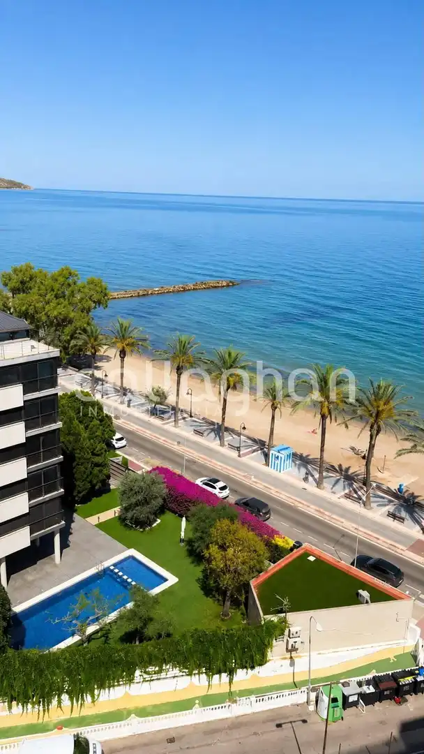 Exterior view of Flat for rent in Benicasim / Benicàssim  with Air Conditioner, Heating and Terrace