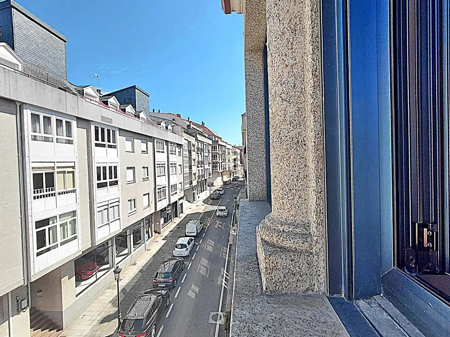 Vista exterior de Piso en venta en Rianxo con Terraza y Amueblado