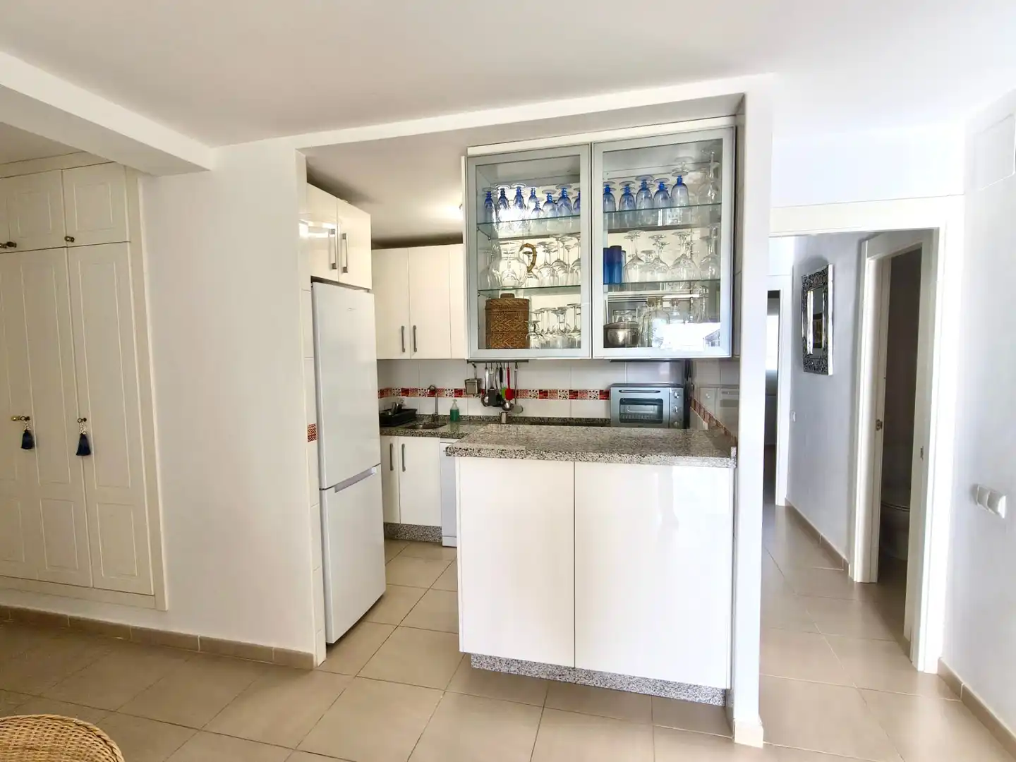 Cuina de Dúplex en venda en La Antilla amb Terrassa, Traster i Moblat