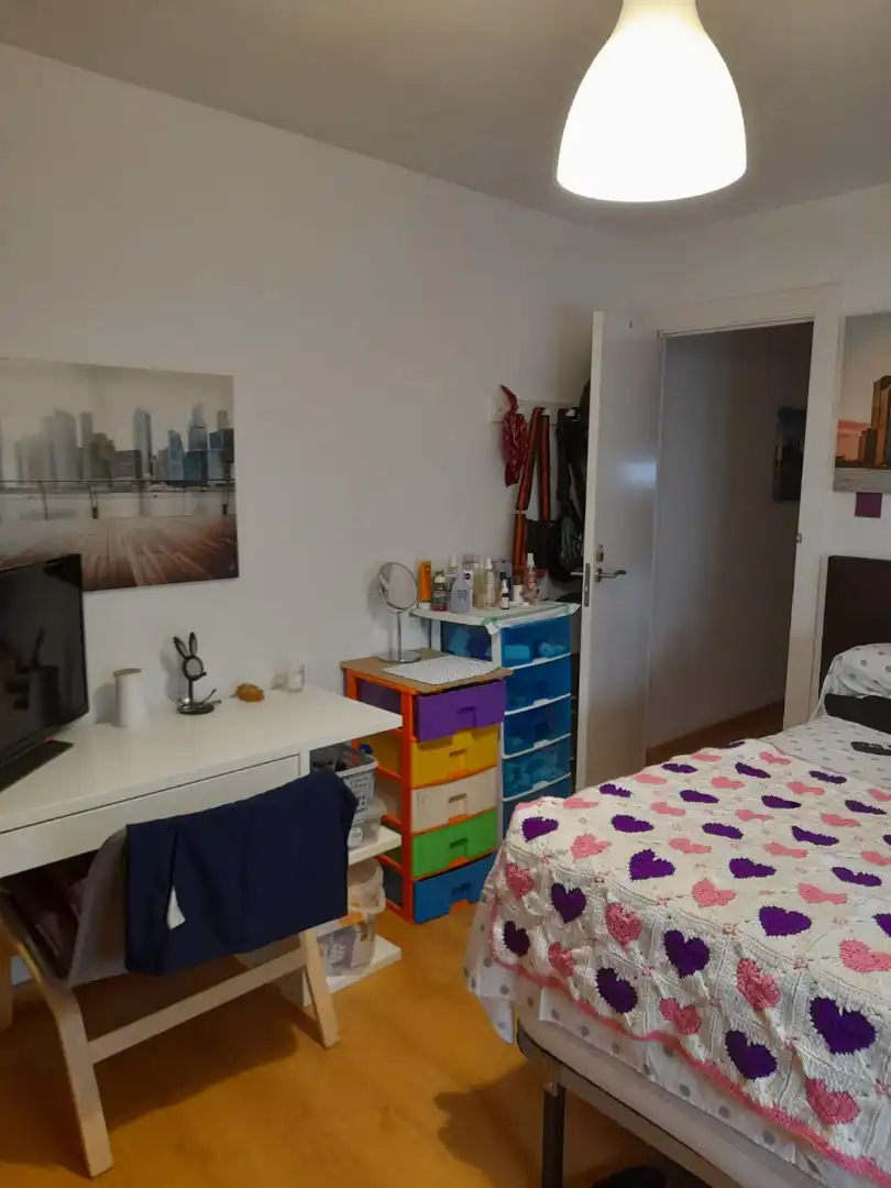 Bedroom of Flat for sale in Granada  with Air Conditioner, Furnished and Washing machine