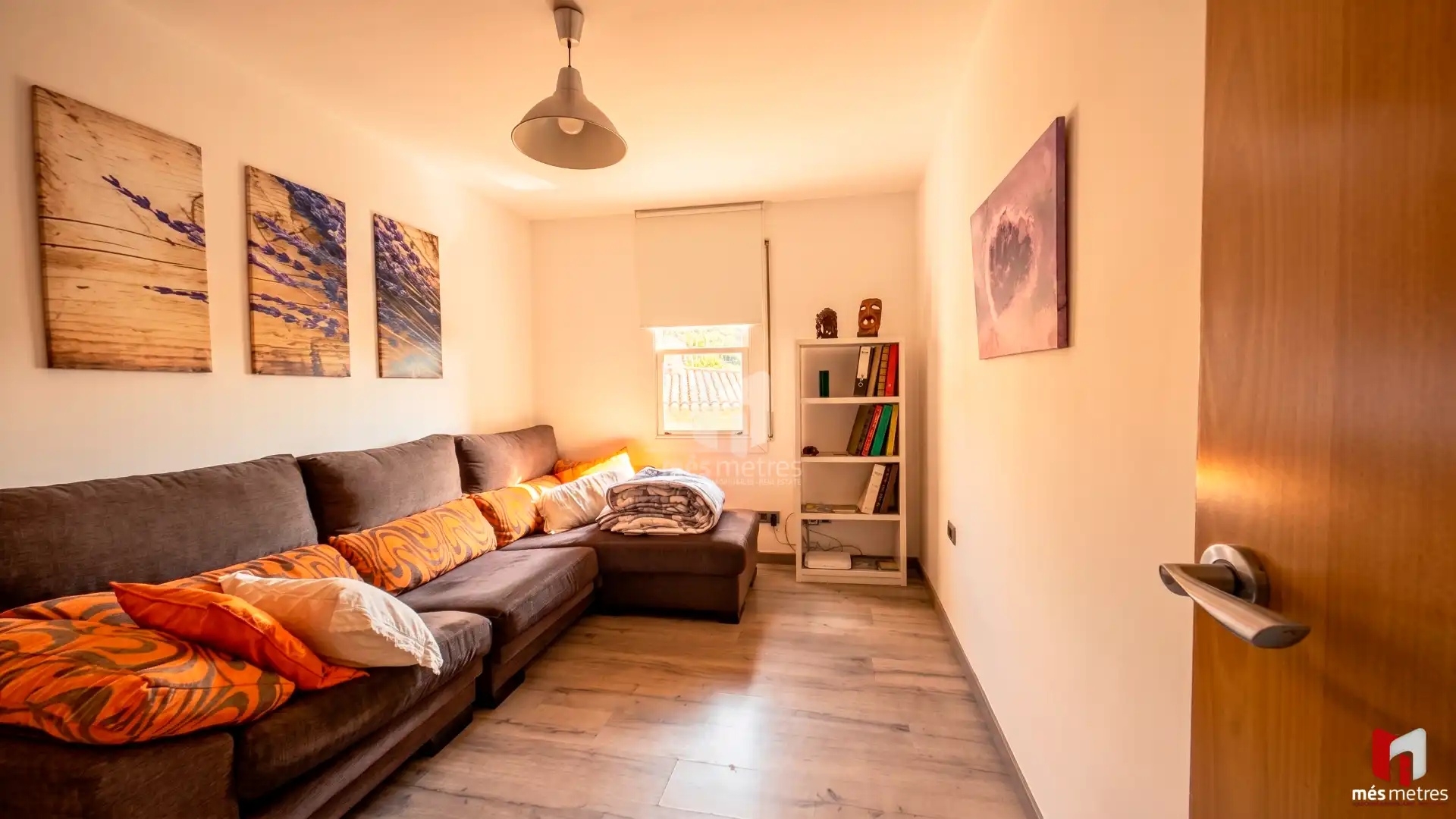 Living room of Flat for sale in Teià  with Heating and Terrace