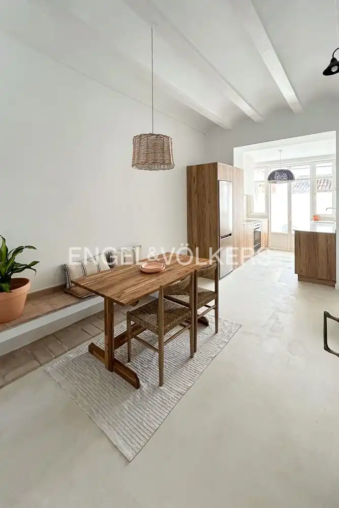 Cocina de Casa o chalet en venta en Burjassot con Aire acondicionado, Calefacción y Jardín privado