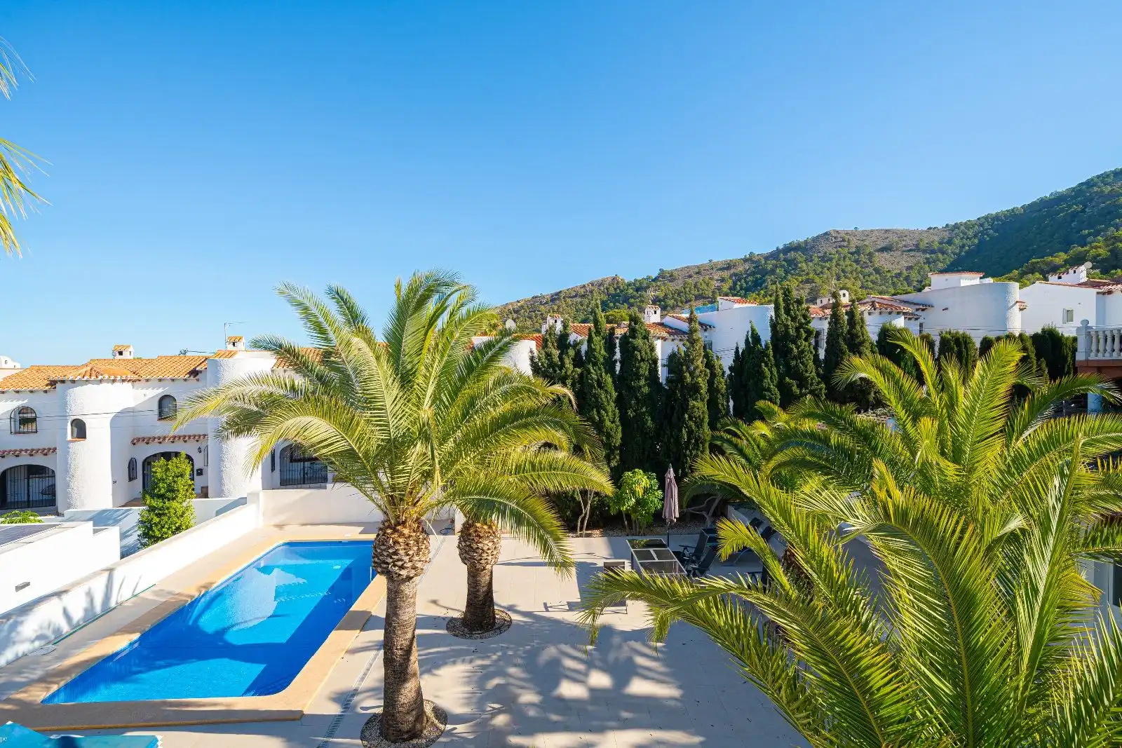 Vista exterior de Casa o xalet en venda en L'Alfàs del Pi amb Aire condicionat, Calefacció i Traster