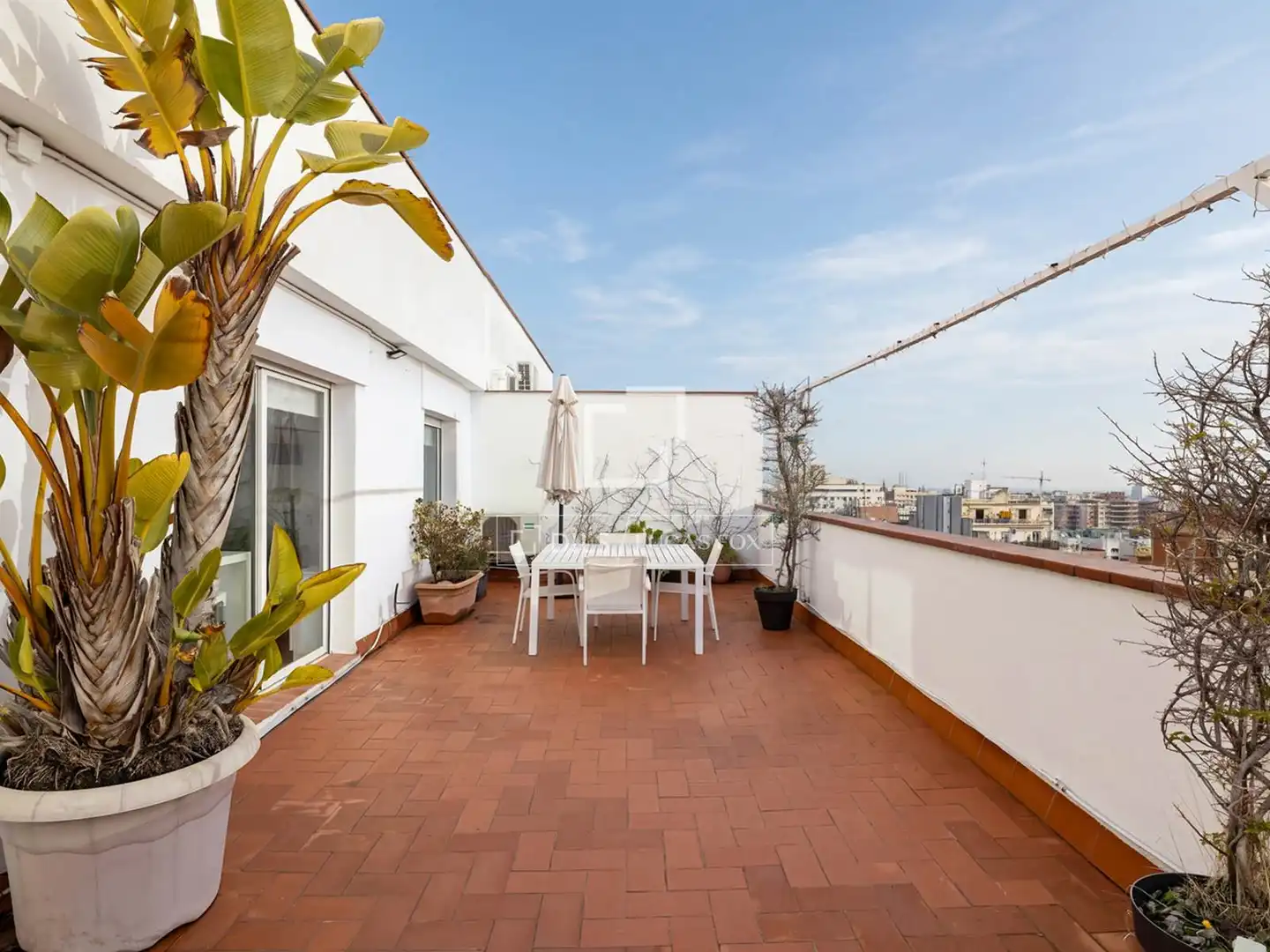 Terrace of Flat for rent in Barcelona  with Air Conditioner, Heating and Terrace