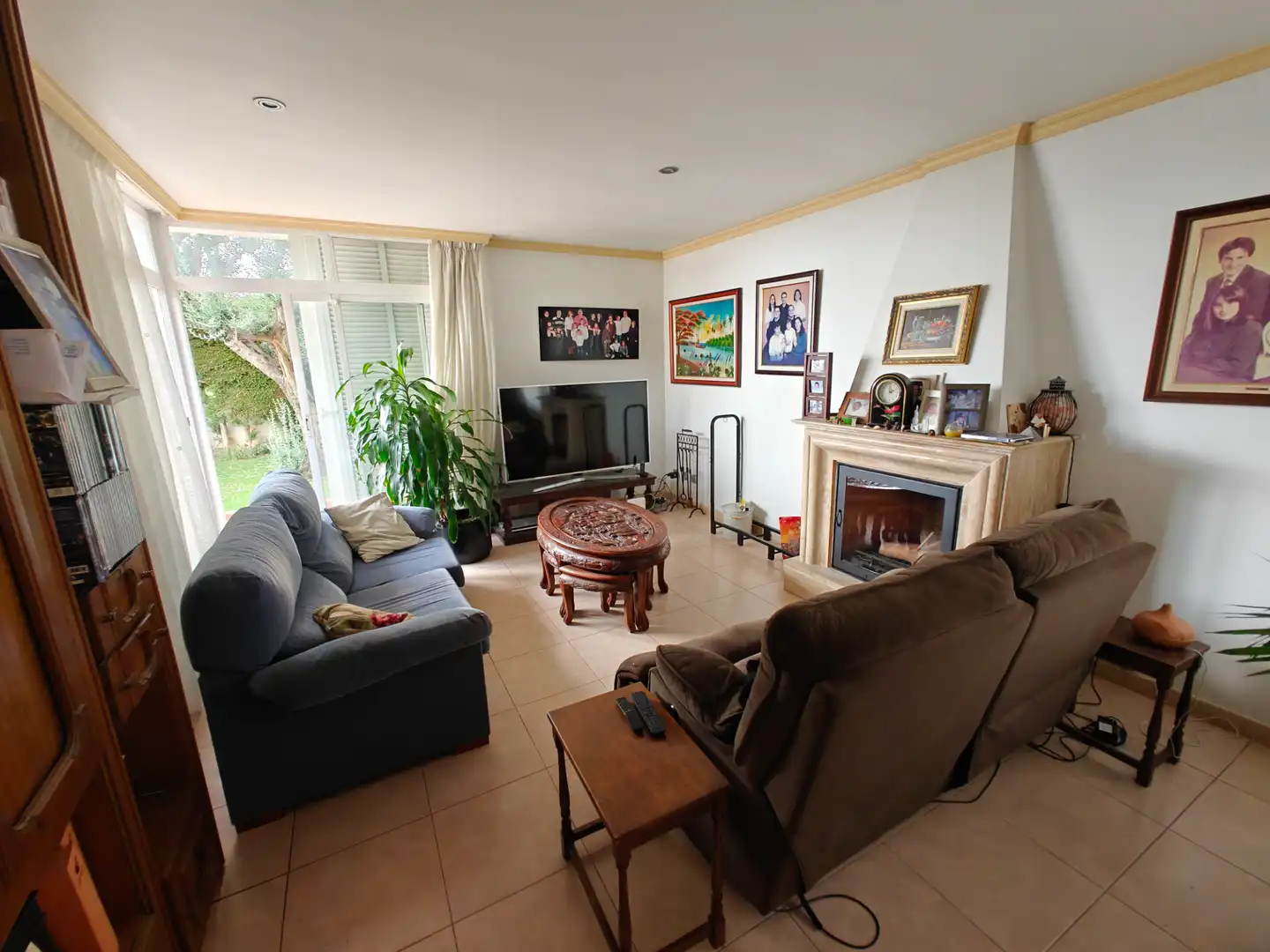 Sala d'estar de Casa o xalet en venda en Premià de Mar amb Aire condicionat, Calefacció i Jardí privat