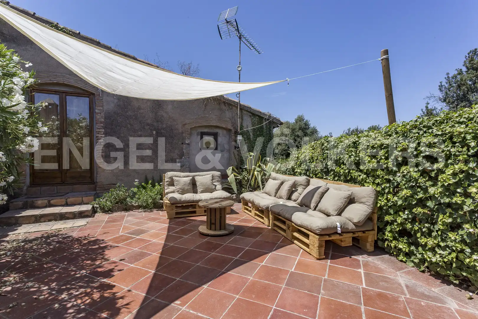 Terraza de Finca rústica en venta en Subirats con Calefacción, Jardín privado y Parquet