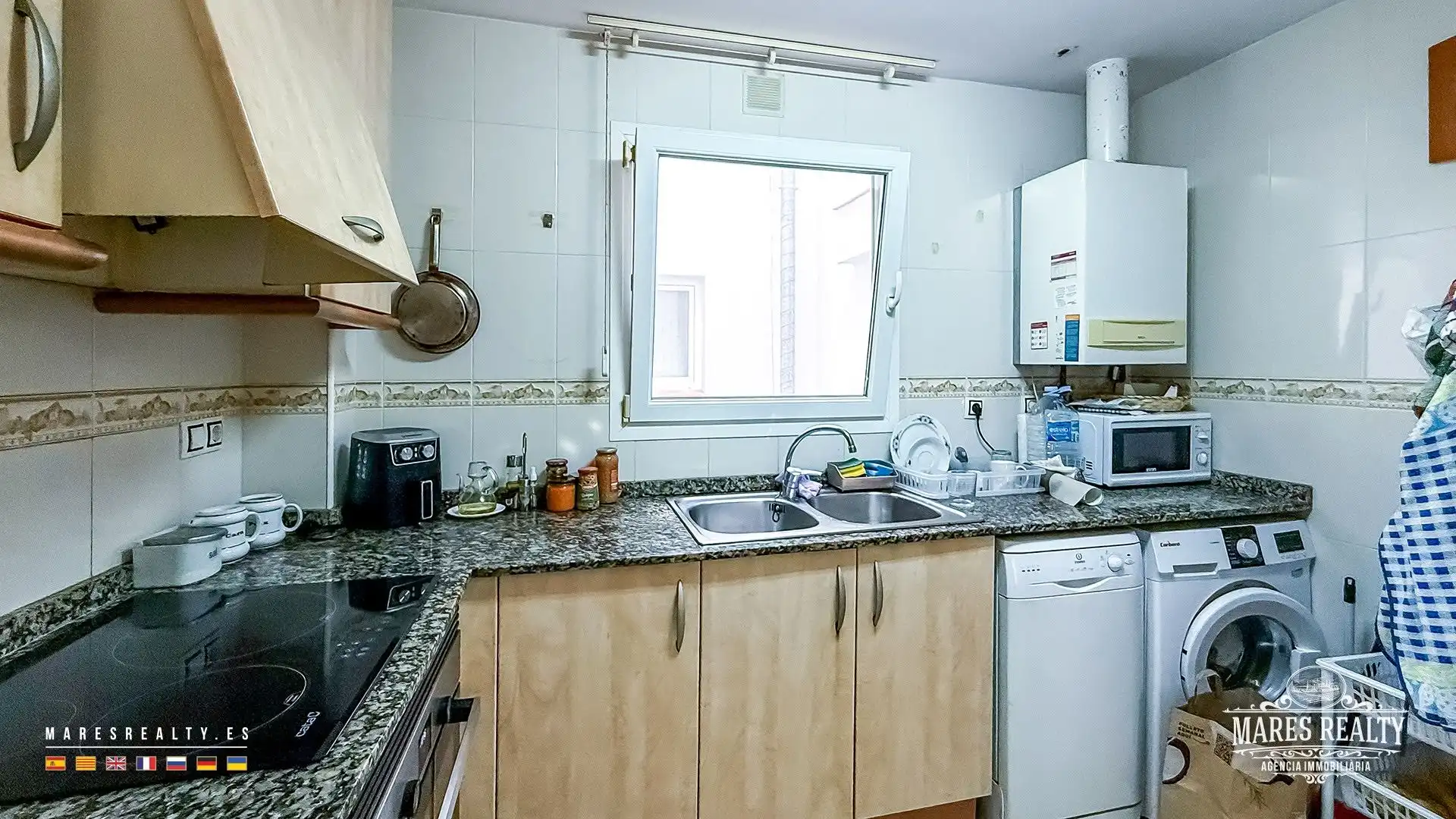 Cocina de Piso en venta en Lloret de Mar con Terraza y Amueblado