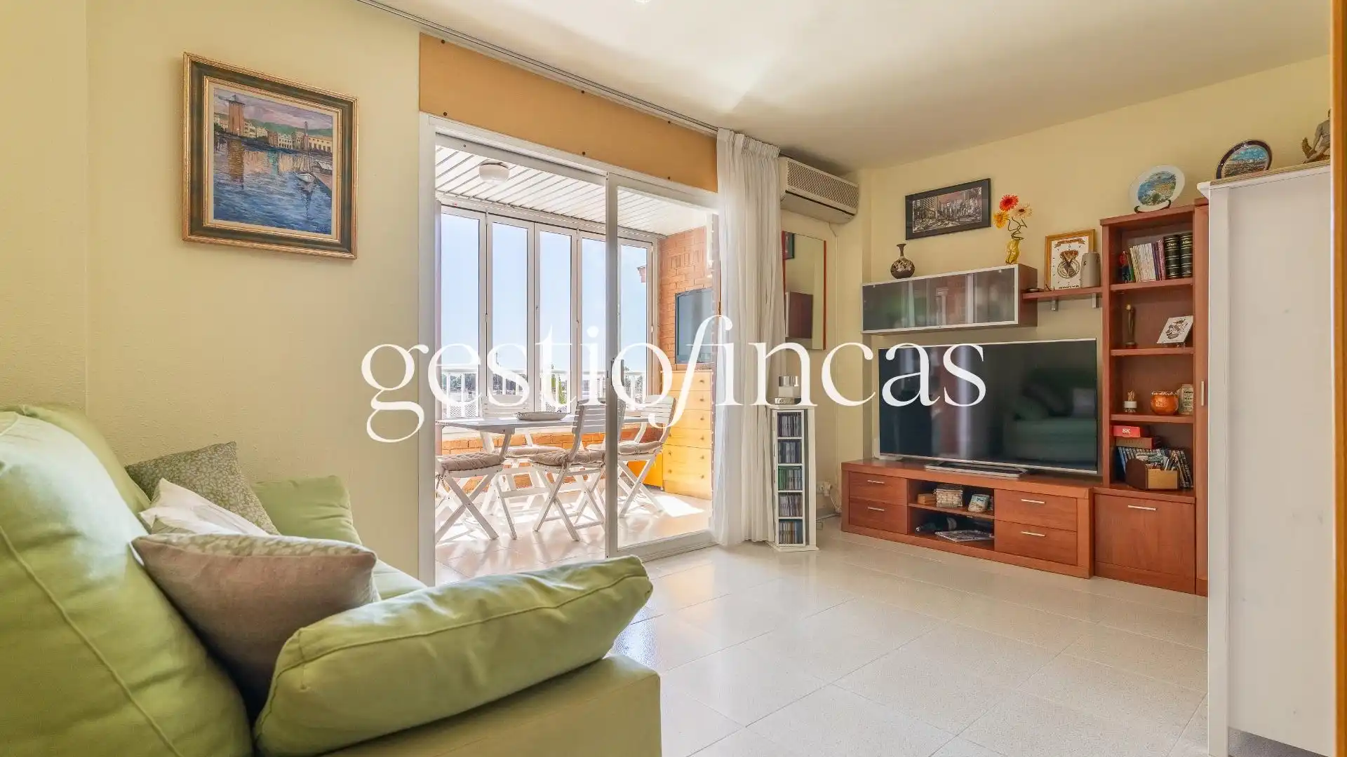 Wohnzimmer von Wohnung zum Verkauf in Cambrils mit Klimaanlage, Terrasse und Abstellraum