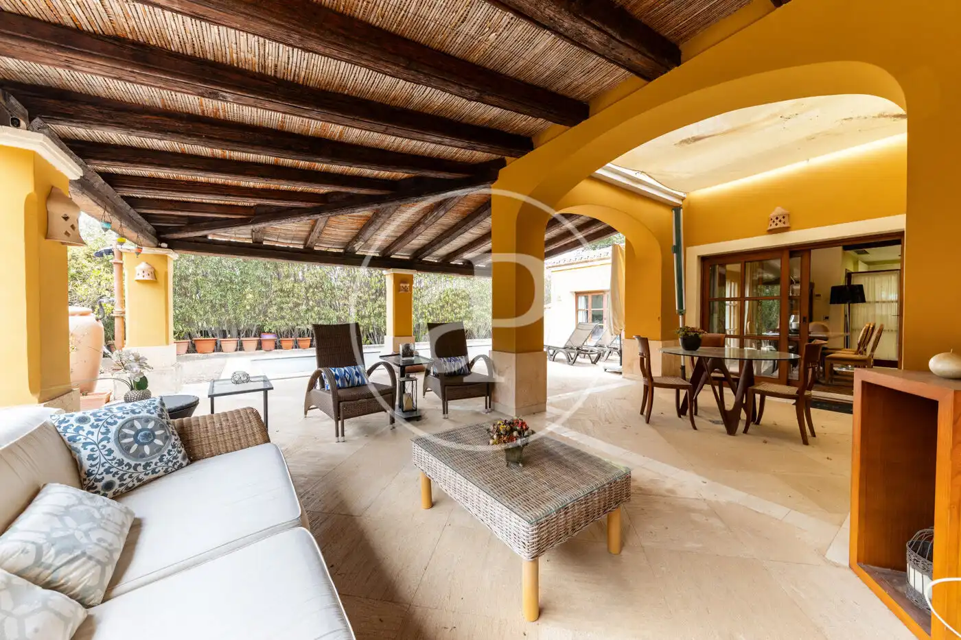 Terraza de Casa o chalet en venta en Calvià con Aire acondicionado, Calefacción y Jardín privado