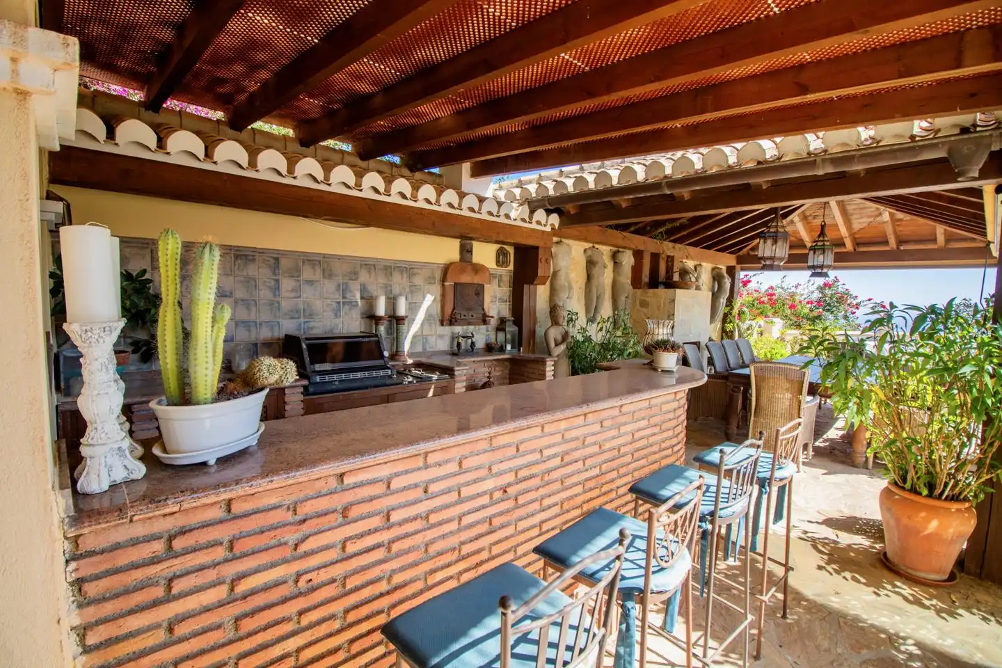 Terrasse von Haus oder Chalet zum Verkauf in Almuñécar mit Klimaanlage, Privatgarten und Terrasse