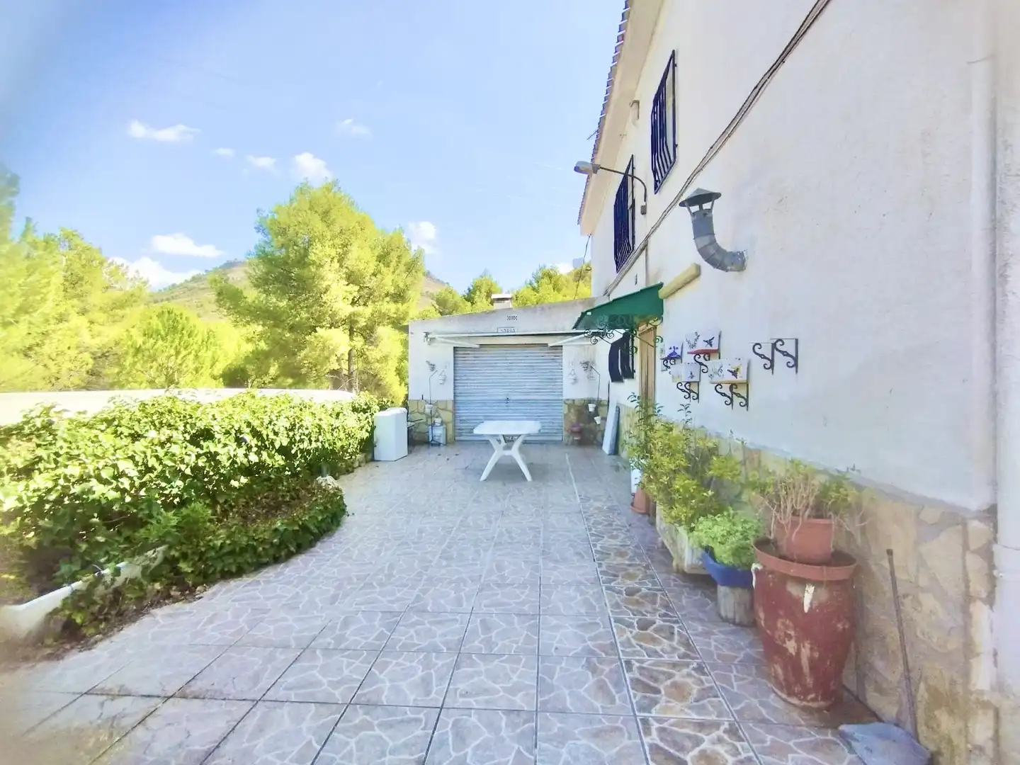 Exterior view of Houses for sale in Petrer  with Private garden and Swimming Pool