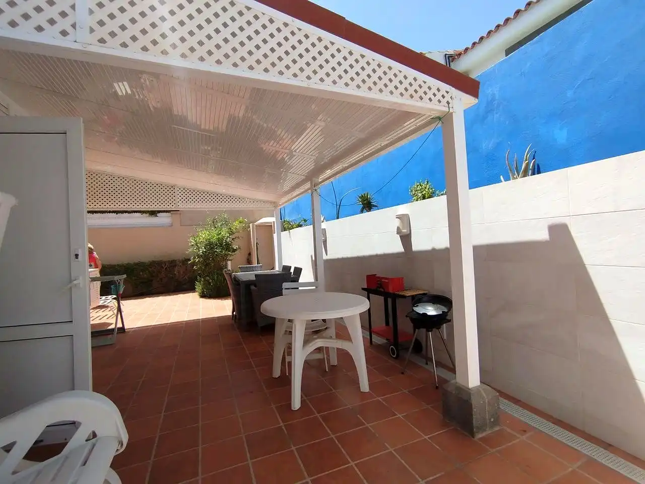 Terrace of Houses for rent in San Bartolomé de Tirajana  with Air Conditioner, Private garden and Terrace